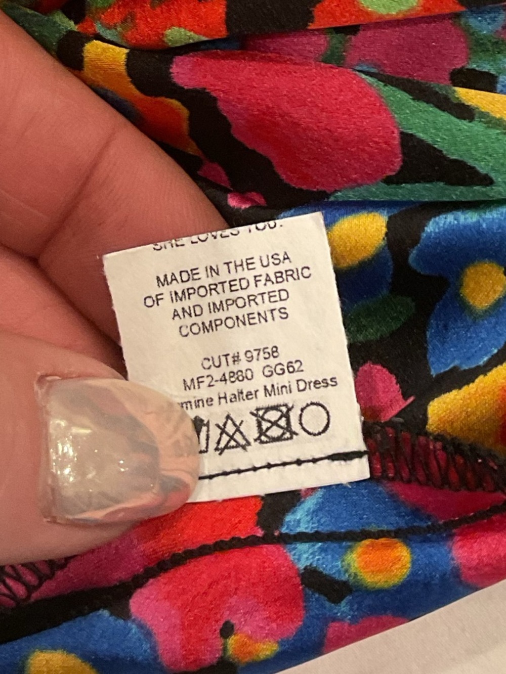 Show Me Your MuMu Jasmine Halter Mini Dress - Picture 15 of 15